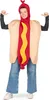 A person wearing a hot dog costume. Produktbild-Vorschau