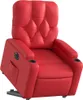 vidaXL Relaxsessel mit Aufstehhilfe Elektrisch Rot Produktbild-Vorschau 3