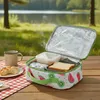Grüne Kühltasche 4L mit zwei Kühlakkus, isolierte Lunchbox, Produktbild-Vorschau 4