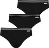 NUR DER Slip 3-Pack Baumwolle Stretch - schwarz - Größe 8 | Produktbild-Vorschau 6