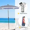 Sekey Sonnenschirme Ø200 cm Balkonschirm Gartenschirm Produktbild-Vorschau 2