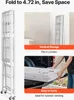 SucceBuy 4-stufiges, klappbares Regal mit Rollen, 53x91x152 Produktbild-Vorschau 5