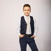 Kinder Krawatte für Jungen - Eleganter matter Look TKM Produktbild-Vorschau 4