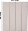 SucceBuy Tende a pannello Tende scorrevoli 4 pannelli per Anteprima dell’immagine prodotto 8