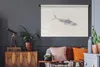 MuchoWow® Wandteppich Wandbehang Fisch - Meer - Aquarell Produktbild-Vorschau 5