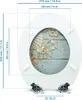 Sanfino® Premium WC Sitz "Caribbean Blue" hochwertiger Produktbild-Vorschau 5