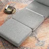 HOMCOM Bodensessel 2-in-1 Klappbar Schlafsofa mit Kordoptik Produktbild-Vorschau 9