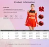 Damen Cheerleader Kostüm Größe M – Langarmig Cheerleading Produktbild-Vorschau 9