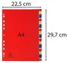 Exacompta 93E Registertaschen aus Polypropylen, farbig, 31 Produktbild-Vorschau 6