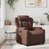 vidaXL Massagesessel Braun Kunstleder Produktbild-Vorschau 2