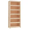 vidaXL Knihovna 80x35x183 cm z masivního borovicového dřeva Náhled obrázku produktu 1