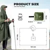 Qunature Multifunktional Regenponcho Klappbar Wasserdicht Produktbild-Vorschau 3