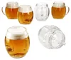 6x Football Biergläser 0,5L geeicht Pille-Relief 6 Personen Produktbild-Vorschau 1