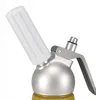 Slagroomspuit 250 ml aluminium – Geel, met 3 spuitmondjes Productafbeelding-voorbeeld 4