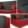 A collage of close-up shots of a sofa, highlighting its fabric and design. Náhled obrázku produktu