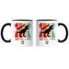 Roooaarr Ich Bin 12 Tasse Schwarz Dinosaurier Dino T-Rex Produktbild-Vorschau 3