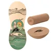 F2 Balance Board Komplettset Korkrolle Halbkugel Produktbild-Vorschau 3