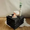 Creative Deco Holzkiste Schwarz | 50 x 40 x 30 cm | Deko Produktbild-Vorschau 6