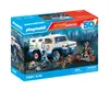 A Playmobil Action Heroes money transporter toy set is shown on its packaging. Produktbild-Vorschau