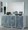 Moderne Kommoden 2tlg. Set Stil Modern Kommode + Spiegel Produktbild-Vorschau 1