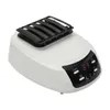 A white electric heater with a black grate on top and a digital display on the front. Náhled obrázku produktu
