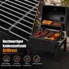 COSTWAY Holzkohlegrill tragbar, BBQ Grill Mini mit Deckel, Produktbild-Vorschau 4