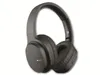 A studio shot of black over-ear headphones against a white background. Produktbild-Vorschau