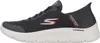 A side view of a gray Skechers Go Walk Flex shoe. Anteprima dell’immagine prodotto