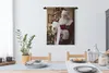 MuchoWow® Wandteppich Wandbehang Die Leseliste des Produktbild-Vorschau 3