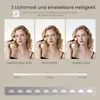 Make-uptafel met spiegel, LED-verlichting, stopcontact, 107 Productafbeelding-voorbeeld 4