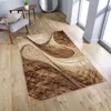 Abstraktný kusový koberec 250x350 cm LUKEN - béžový Náhľad obrázku produktu 1