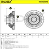 RIDEX 1180S0076 Federbeinstützlager Vorne Links Vorne Produktbild-Vorschau 6