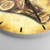 Wanduhr - Rund - Glasuhr - Auto Lenkrad Classic - 40x40cm - Produktbild-Vorschau 5