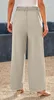 ASKSA Damen Anzughose Elegant High Waist Palazzo Hose Produktbild-Vorschau 4