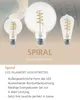Eglo LED Spiral Filament Leuchtmittel Edison ST64 4W = 26W Produktbild-Vorschau 8