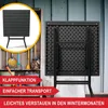 ONBEST Balkontisch klappbar | Schwarz | 56,5 x 62 cm | Produktbild-Vorschau 6