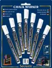 Marcatore a gesso Securit, spessore: 1-2 mm, 7 pz, bianco Anteprima dell’immagine prodotto 3