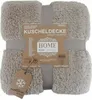 hellbraune Kuscheldecke Podgląd zdjęcia produktu