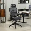HOMCOM Bürostuhl Schreibtischstuhl mit Armlehne, Produktbild-Vorschau 2