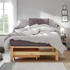 Homestyle4u Holzbett Jugenbett 100x200 Palettenbett mit Produktbild-Vorschau 3