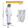 Imkeranzug mit Handschuhen – XL, Vollschutzanzug belüftet & Produktbild-Vorschau 1