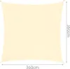 Gardlov Plachta proti slnku 3.6 x 3.6 m béžová Náhľad obrázku produktu 2