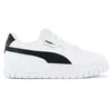 A white Puma sneaker with black accents is shown against a white background. Voir les images du produit