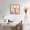 Gerahmtes Poster - Schwarzer Rahmen - Liebhaber Regenschirm Produktbild-Vorschau 6