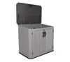 Lifetime Phil Kunststoff Mülltonnenbox 2x240 L| Grau Produktbild-Vorschau 2