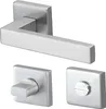 A set of door handles and related hardware, presented on a white background. Produktbild-Vorschau