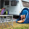 Set tavolo da campeggio Relaxdays, pieghevole, 4 sedie, Anteprima dell’immagine prodotto 3