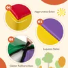 COSTWAY, 6 stuks schuimblokken, grote bouwstenen, zachte Productafbeelding-voorbeeld 8