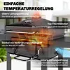 Outsunny Holzkohlegrill BBQ Smoker mit Deckel Produktbild-Vorschau 6