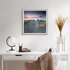 Gerahmtes Poster - Rahmen in heller Eiche - Strand Sand Produktbild-Vorschau 6